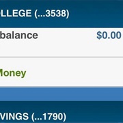 Have an Empty Bank Account