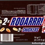 Snickers Rooarrr!