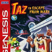 Taz in Escape From Mars (GEN)