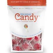 Only Kosher Red Heart Lollipops