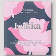 Goodio Kukka Flower Petals Chocolate Square