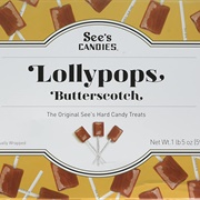See's Lollypops Butterscotch