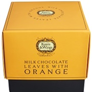 Roots & Leaves Orange Milk Chocolate Leaves