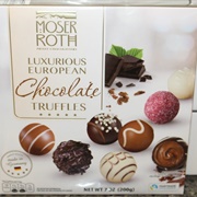 Moser Roth Luxurious European Chocolate Truffles