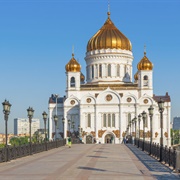 Moscow: Cathedral of Christ the Saviour