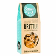 Spun Peanut Toffee Brittle