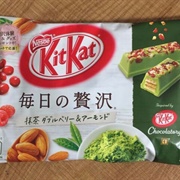 Kit Kat Matcha Green Tea Double Berry Almond