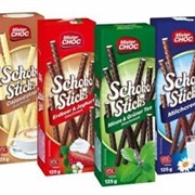 Mister Choc Varied Chocolate Sticks