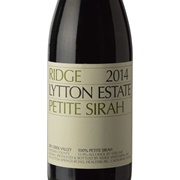Ridge Lytton Estate Petite Sirah