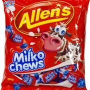 Allen&#39;s Milko Chews