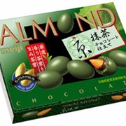 Meiji Almond Chocolate Matcha (Japan)