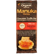 Zibadel Creations Manuka Honey  Licorice Chocolate Truffle Bar