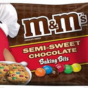 M&M's Semi Sweet Baking Bits