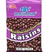 Haviland Chocolate Covered Raisins
