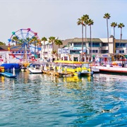 Newport Beach Boardwalk CA