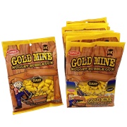 Gold Mine Nugget Giant Bubble Gum
