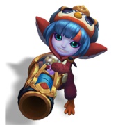 Pengu Cosplay Tristana: Ruby