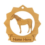 Barb Horse Ornament
