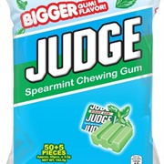 Judge Spearmint Gum