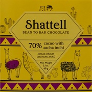 Shattell 70% Cacao W/ Sacha Inchi Nuts
