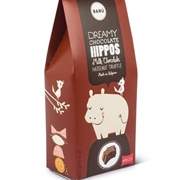 Baru Chocolate Hazelnut Truffle Hippos