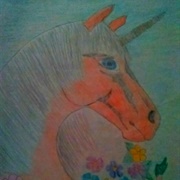 Flower Unicorn Meagan Scribner
