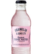 Franklin & Sons Ltd Rhubarb Tonic Water With Hibiscus