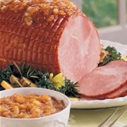 Ham With Pineapple Sauce