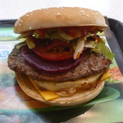 Kiwi Burger (With Beetroot and Egg)