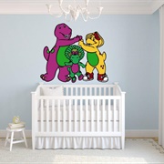 Barney and Friends Wall Decal