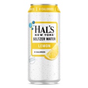 Hal&#39;s New York Seltzer Water Lemon