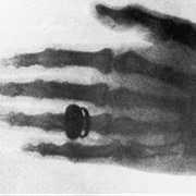 Wilhelm Röntgen Identifies X-Rays 1895