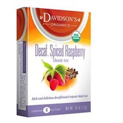Davidson's Organics Decaf Spiced Raspberry Tea
