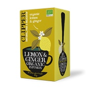 Clipper Lemon &amp; Ginger Infusion Tea
