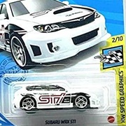 GTB98	68	Subaru WRX STI (3rd Color)	HW Speed Graphics