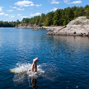 Jump in a Lake