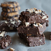 Girl Scout Cookie Fudge