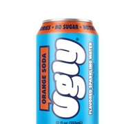 Ugly Flavored Sparkling Water Orange Soda