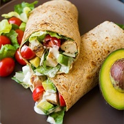 Avocado Salad Wrap
