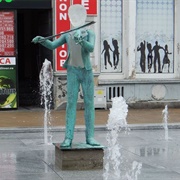 The Boy With the Violin, Ruse, Bulgaria
