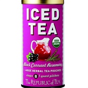 The Republic of Tea Iced Tea Black Currant Rosemary