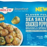 Birdseye Sea Salt & Cracked Pepper Brussels Sprouts