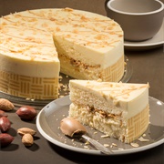 White Chocolate Hazelnut Cheesecake