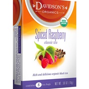 Davidson&#39;s Organics Spiced Raspberry Tea