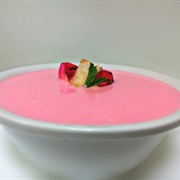 Cream and Rose-Petal Soup