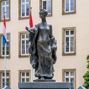 Statue of Grand Duchess Charlotte, Luxembourg City, Luxembourg