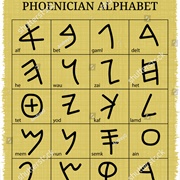 Apparition De L'alphabet Phéniciens (-1200)