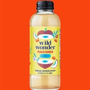 Wild Wonder Peach Ginger Sparkling Tea Tonic