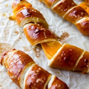 Soft Pretzel Cheese Sticks