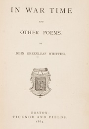In War Time (John Greenleaf Whittier)